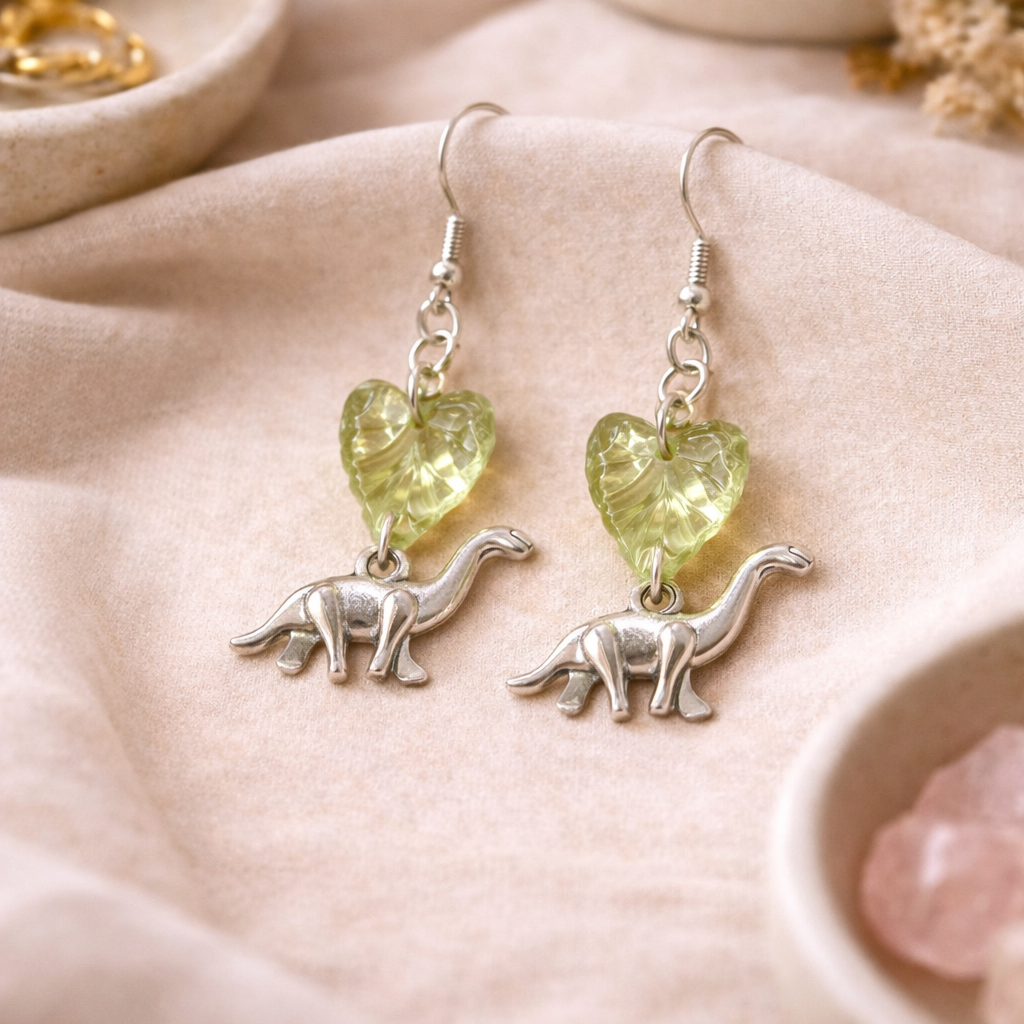 Brontosaurus Earrings