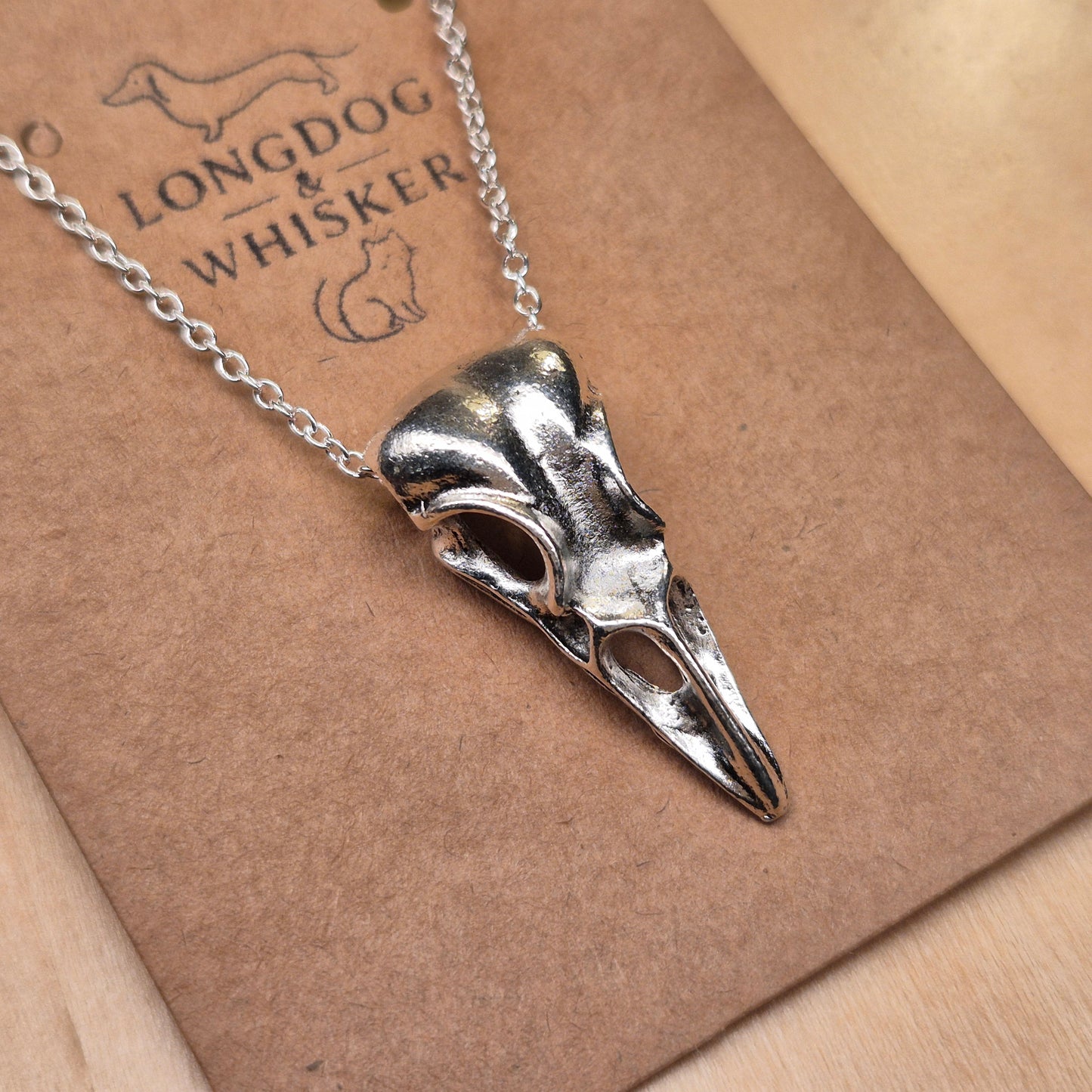Bird Skull Design 6 Necklace
