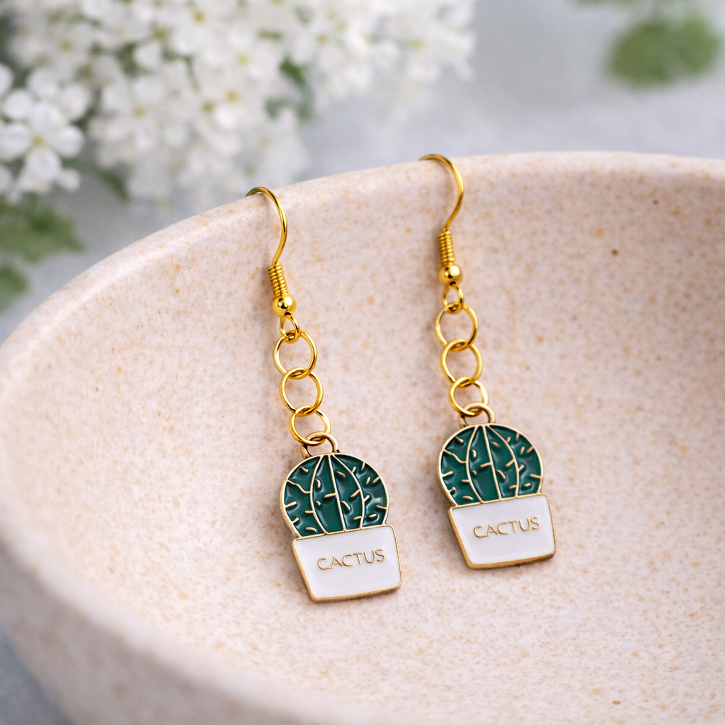 Cacti 'Cactus' Earrings