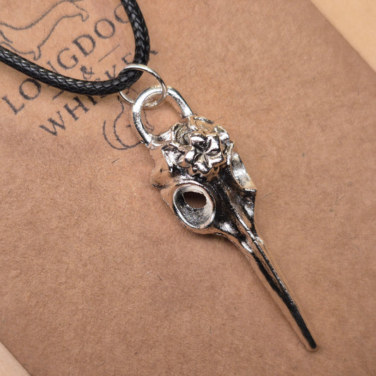 Bird Skull Design 2 Necklace