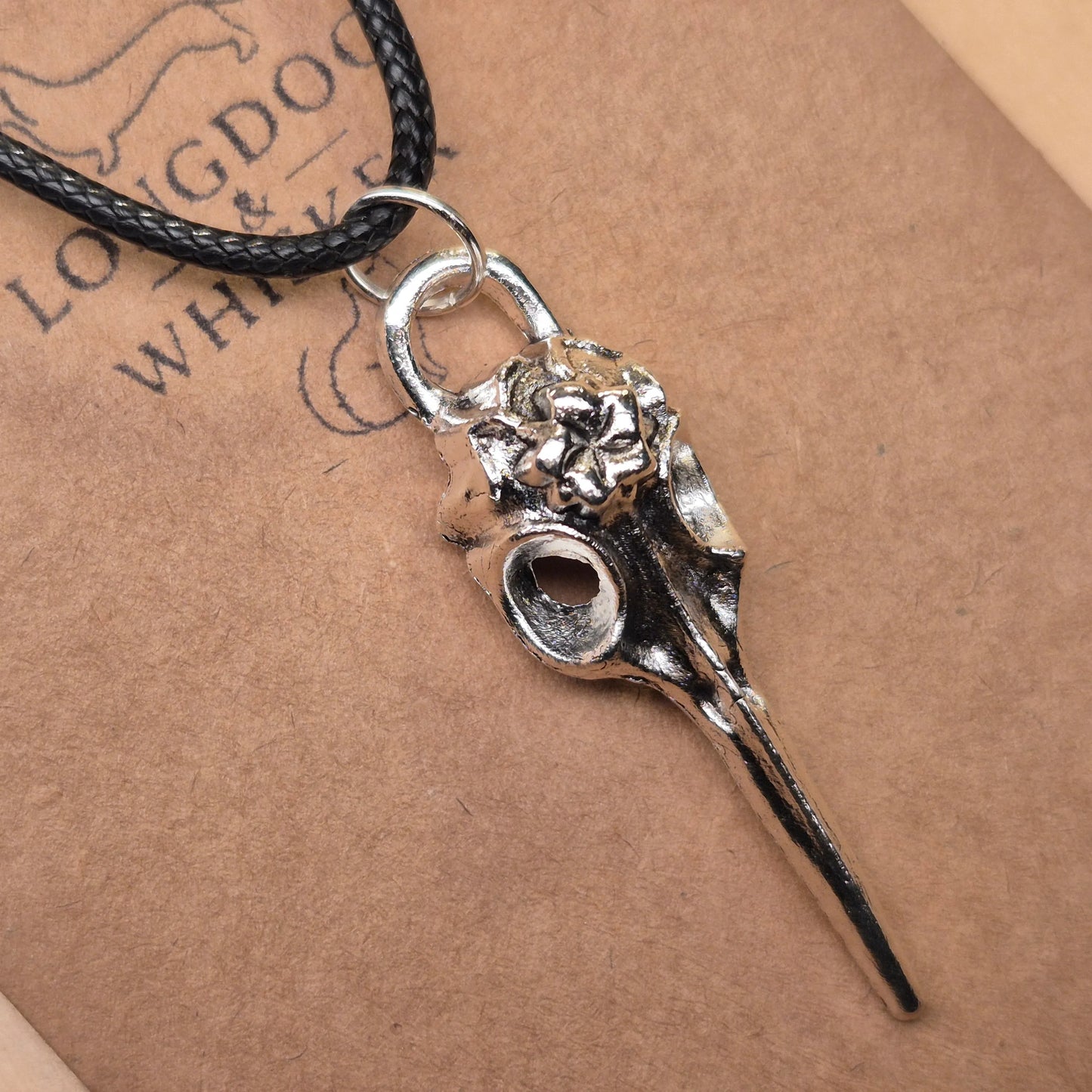 Bird Skull Design 2 Necklace