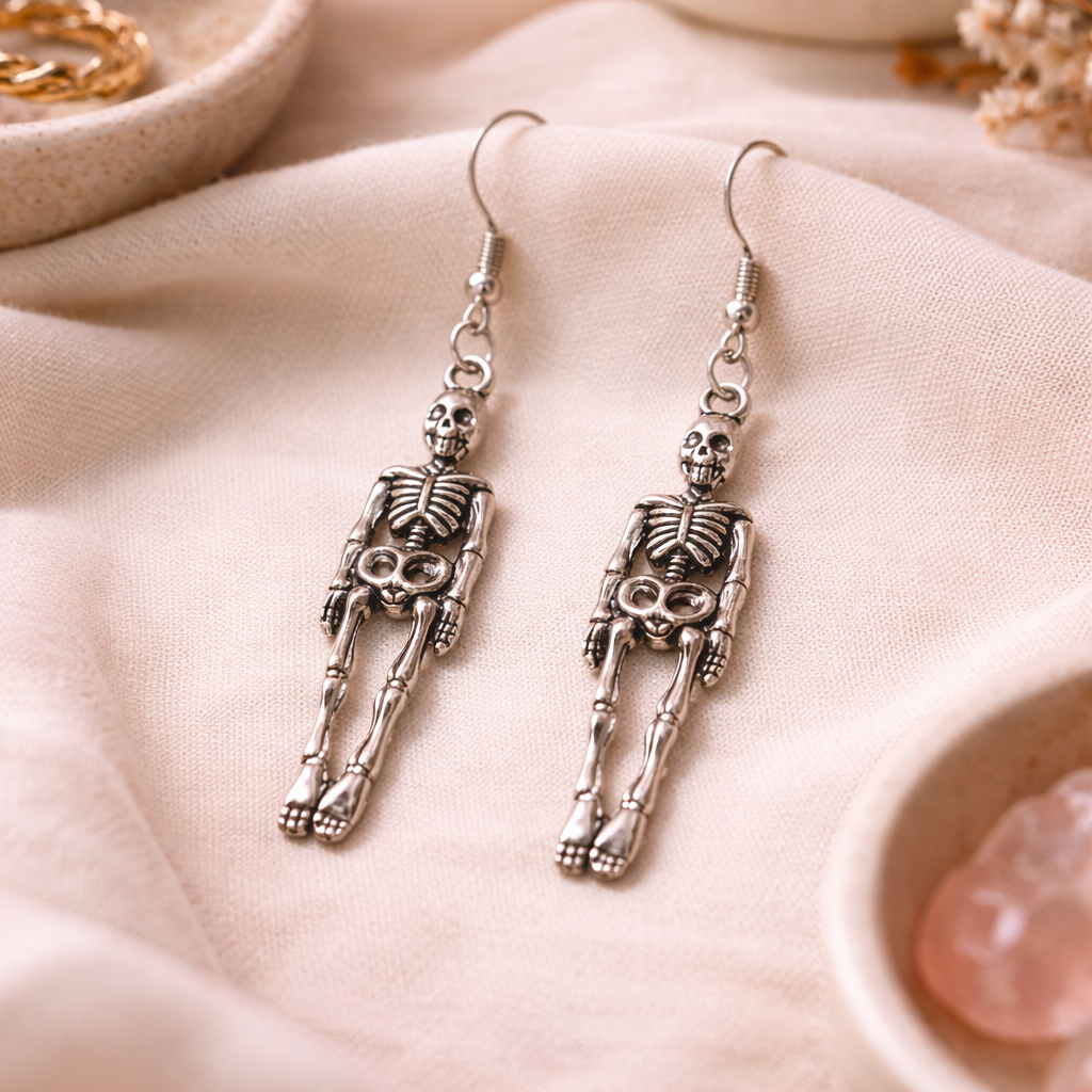 Skeleton Earrings