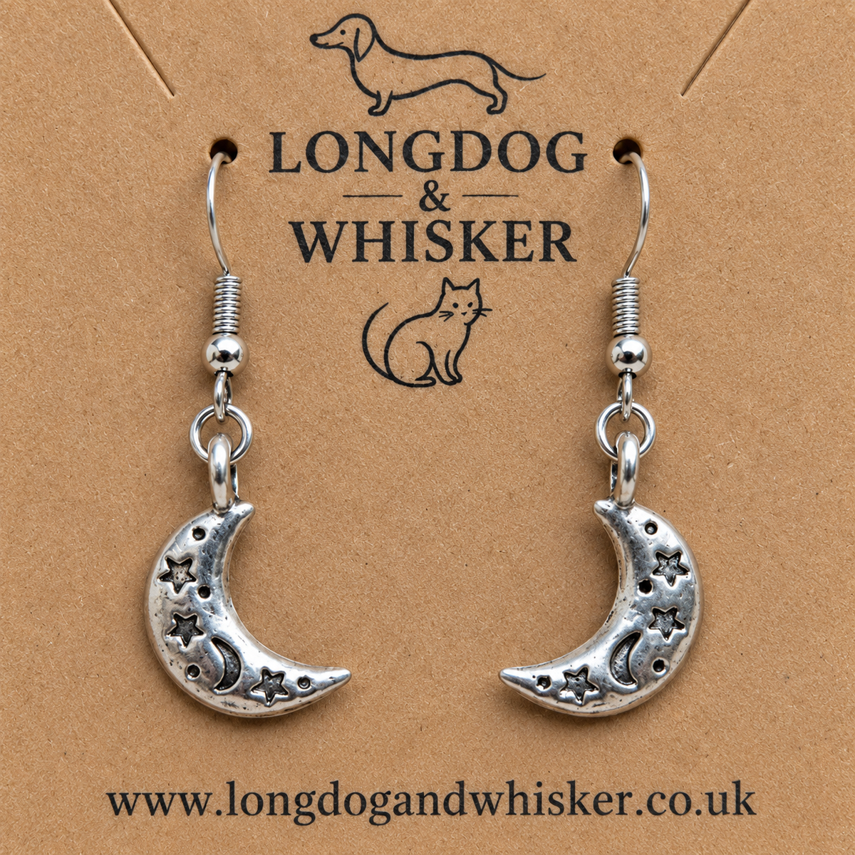 Celestial Moon Earrings