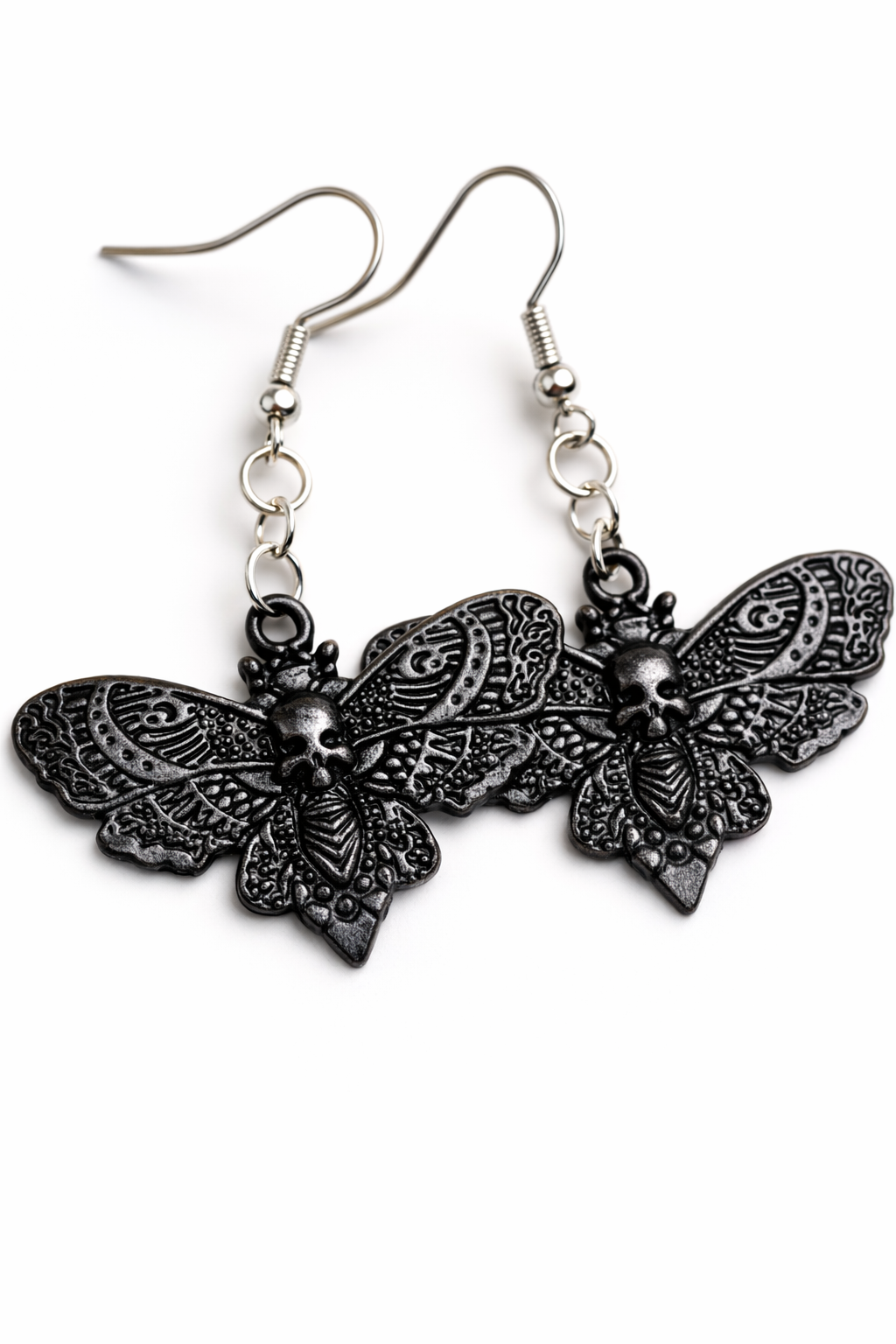 Black Butterfly Earrings