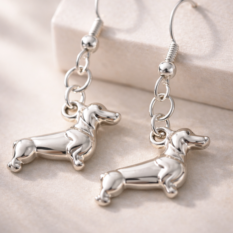 Sausage dog and dachshund jewellery from Longdog & Whisker
