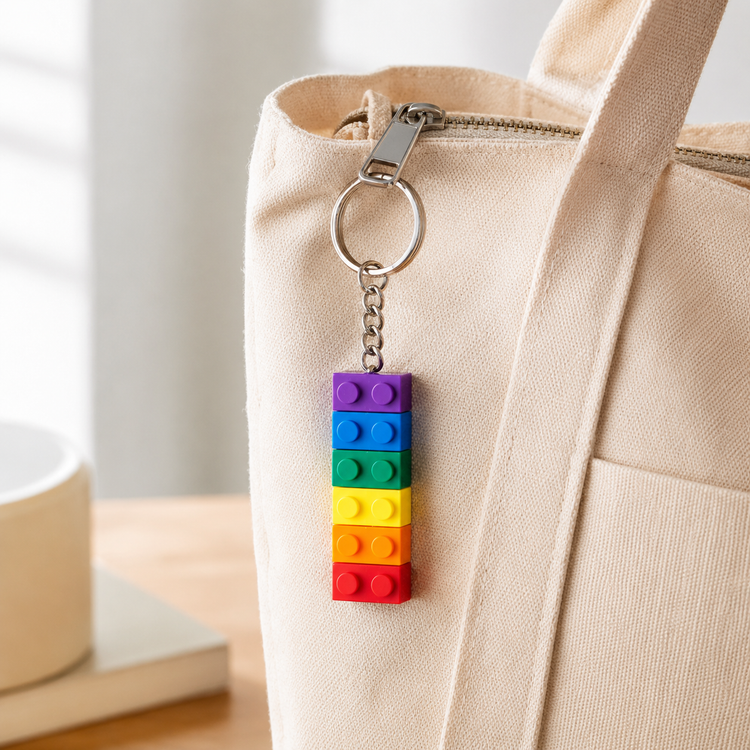 Cute keyrings and bag charms from Longdog & Whisker
