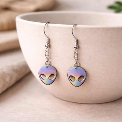 Alien Earrings