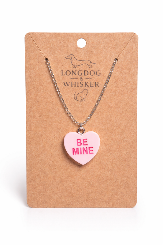 Be Mine Necklace - Pink