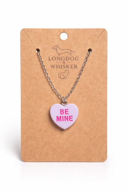 Be Mine Necklace - Light Purple