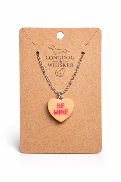 Be Mine Necklace - Orange