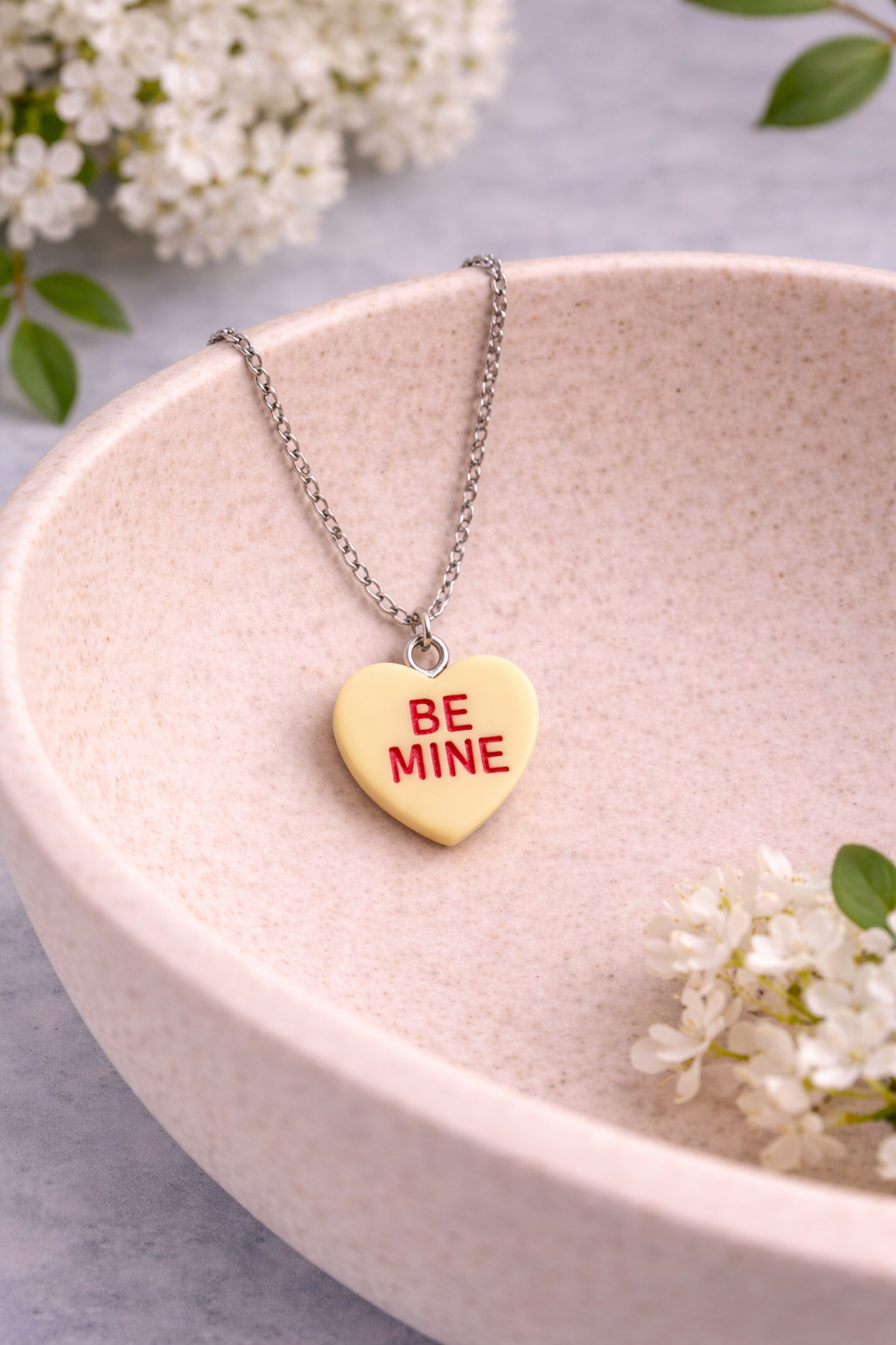 Be Mine Necklace - Yellow