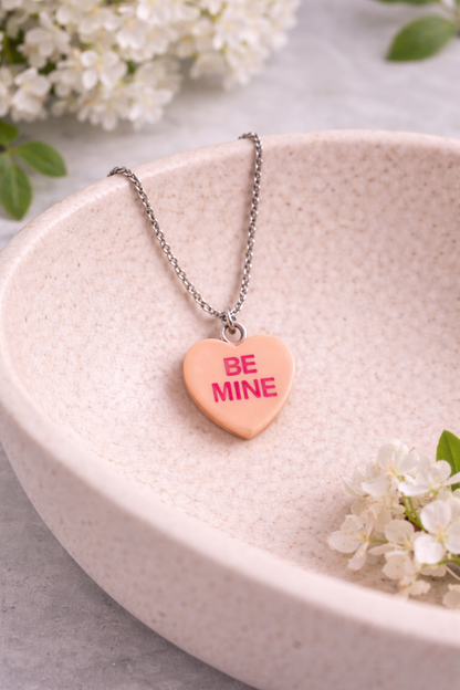 Be Mine Necklace - Orange