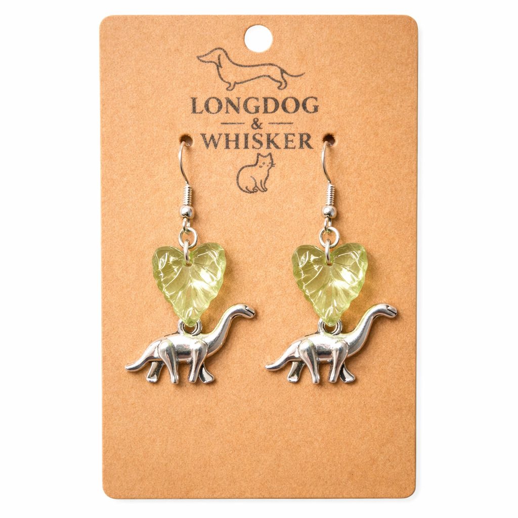 Brontosaurus Earrings