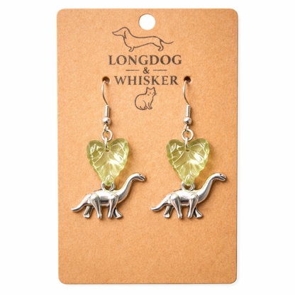 Brontosaurus Earrings