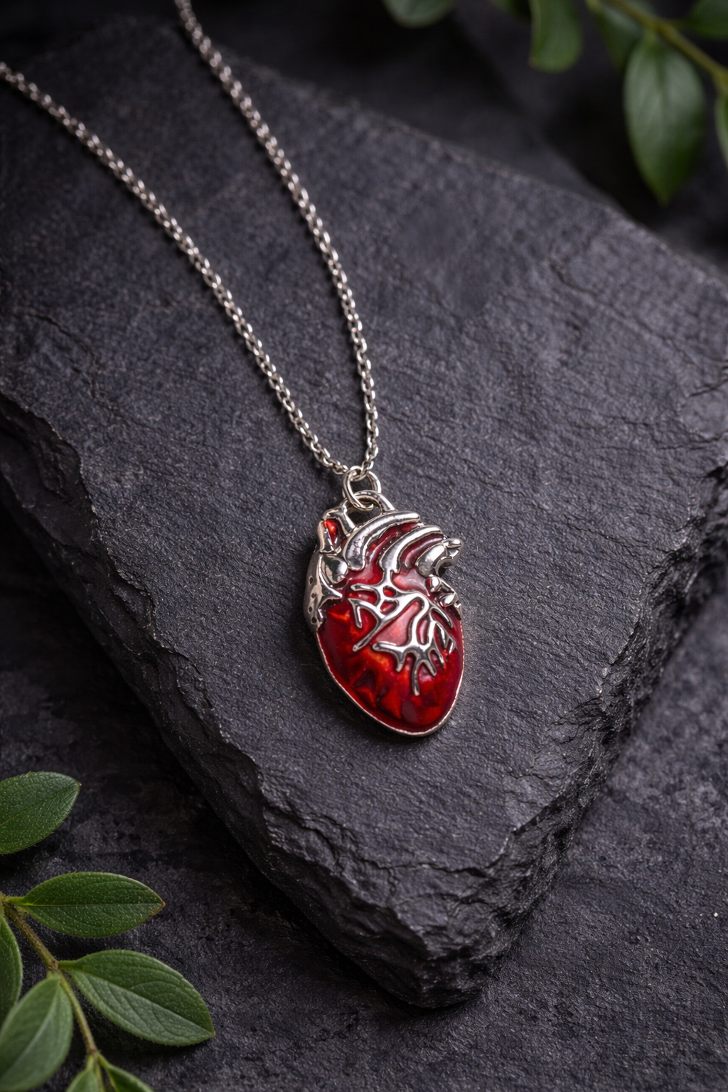 Anatomical Heart Necklace