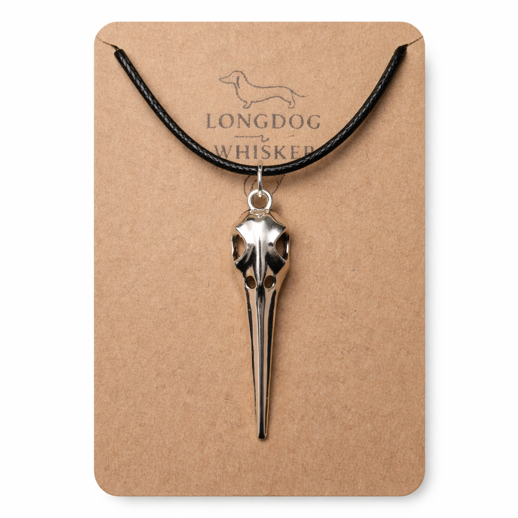 Bird Skull Design 1 Necklace