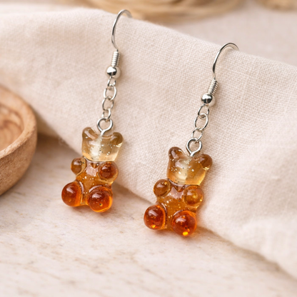 Gummy Bear Earrings - Cola bottle