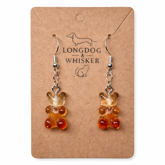 Gummy Bear Earrings - Cola bottle