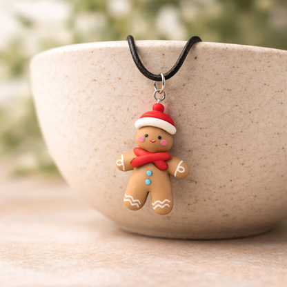 Gingerbread Necklace