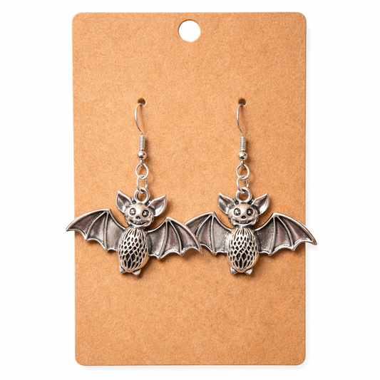 Smiley Bat Earrings