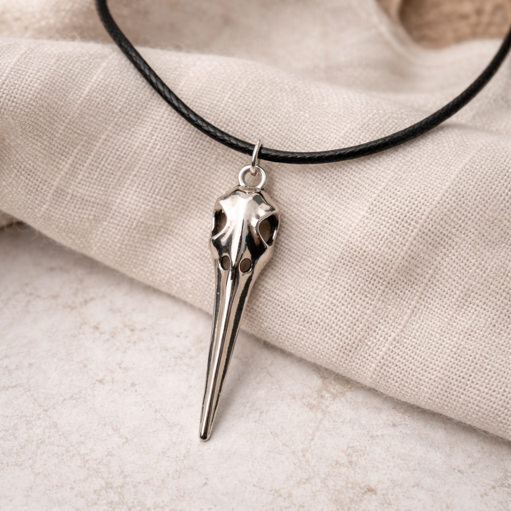 Bird Skull Design 1 Necklace