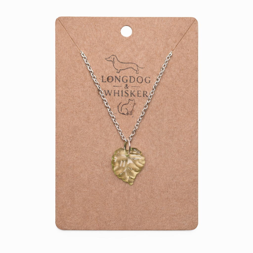 Silver Leaf Necklace