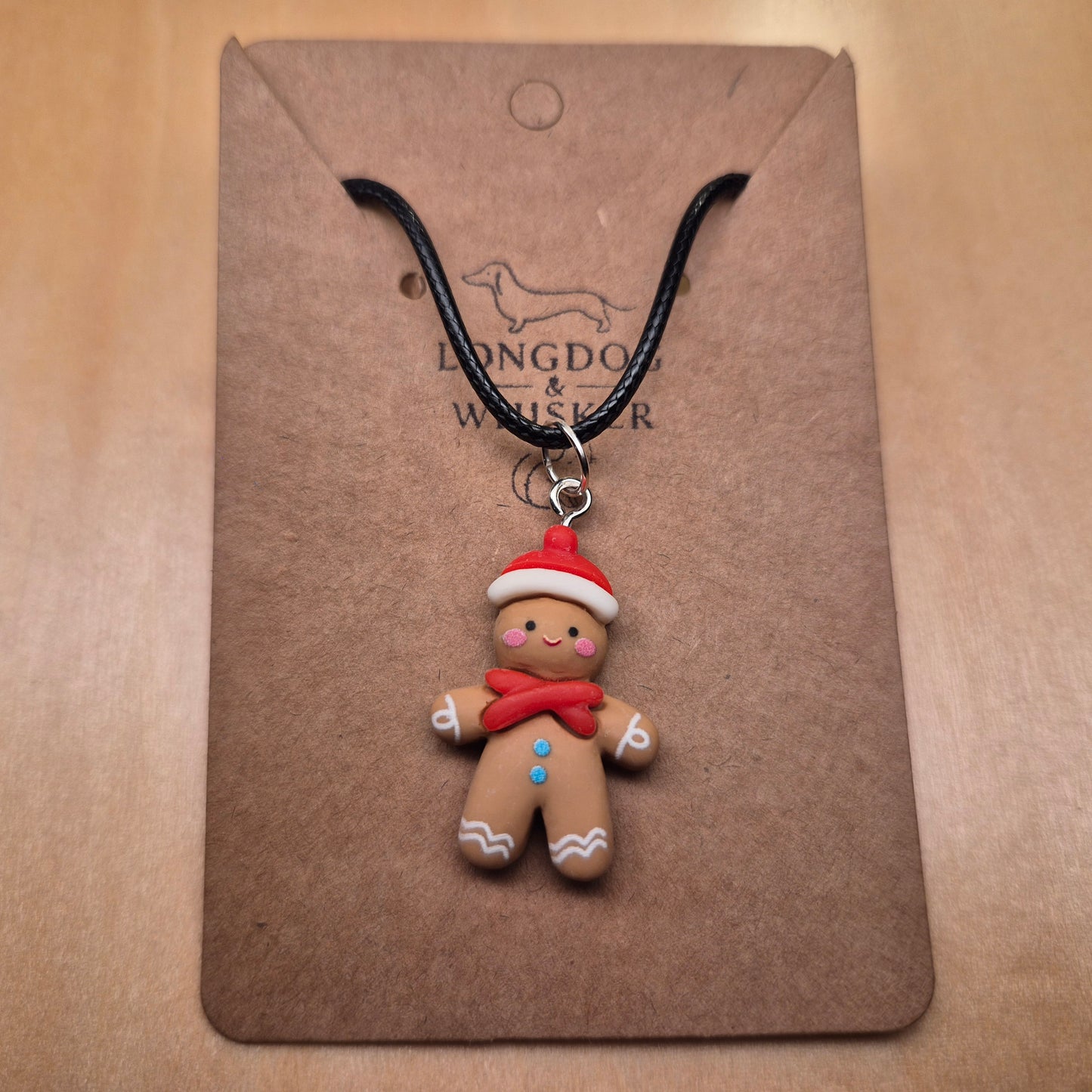 Gingerbread Necklace