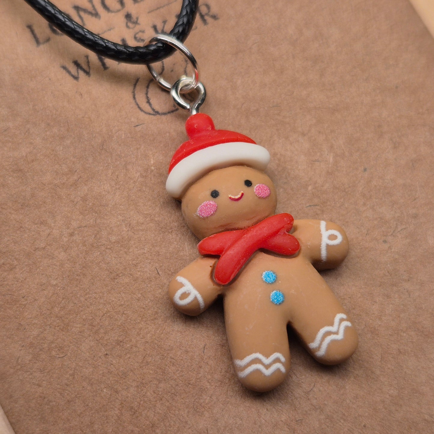 Gingerbread Necklace