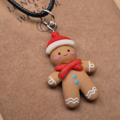 Gingerbread Necklace