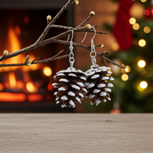 Pinecone Earrings