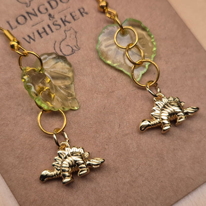 Small Steggy Earrings - Gold Hook