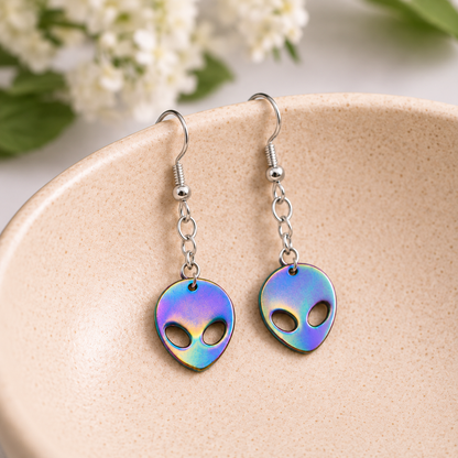 Alien Earrings