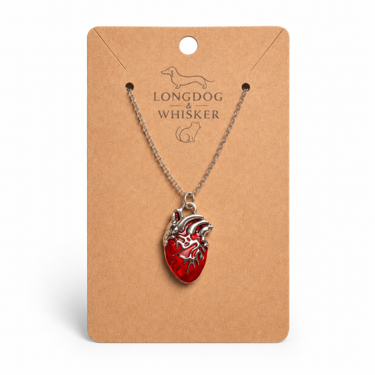Anatomical Heart Necklace