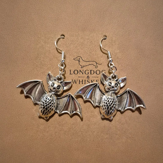 Smiley Bat Earrings