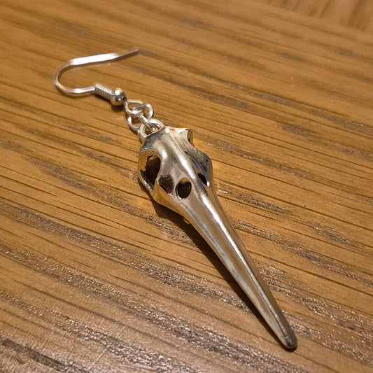 Bird Skull Earrings - Design 1
