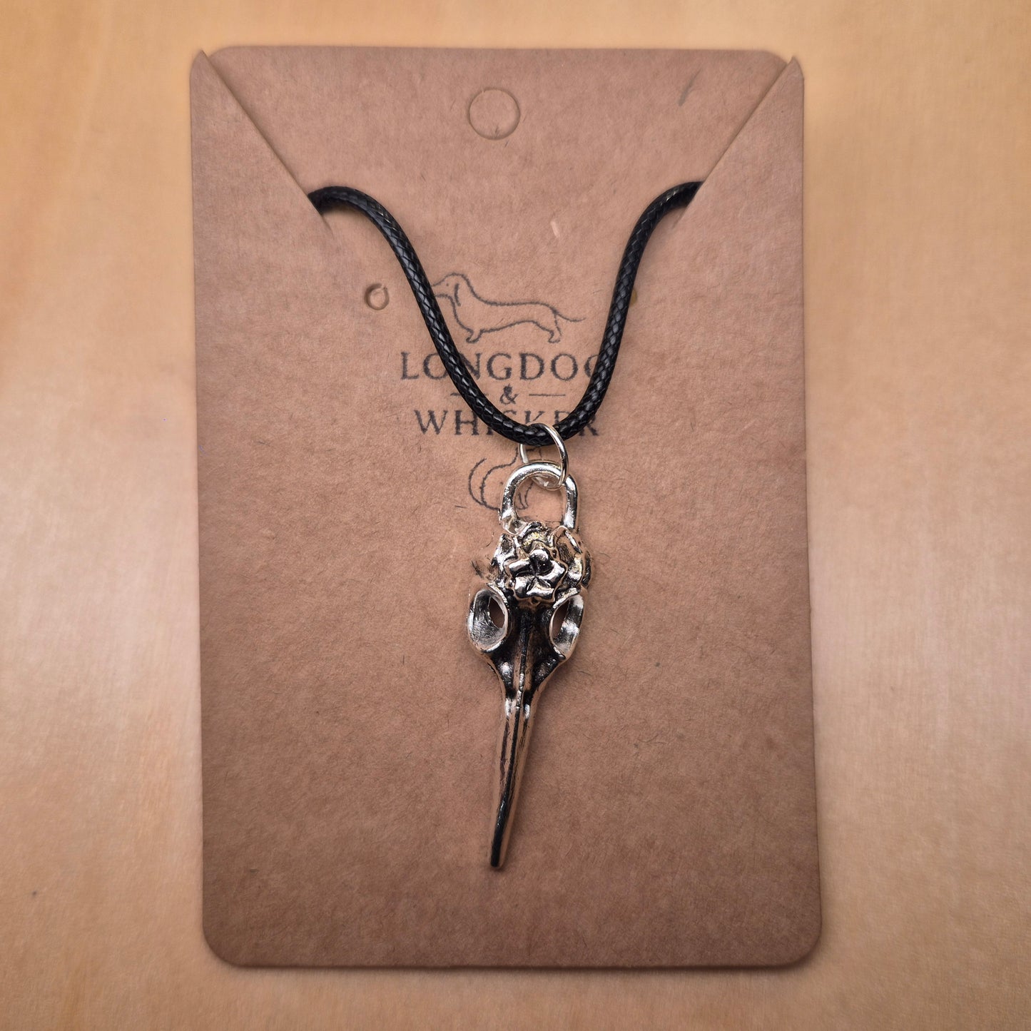 Bird Skull Design 2 Necklace