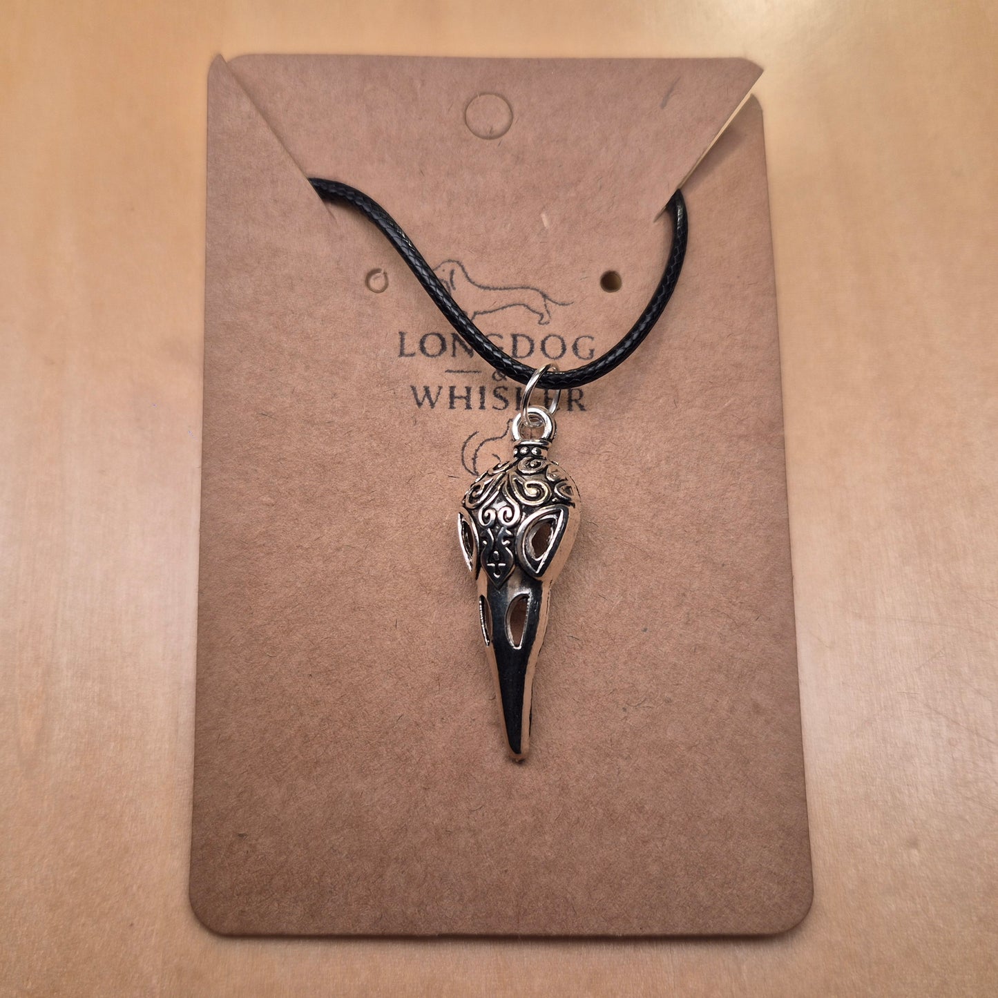 Bird Skull Design 5 Necklace