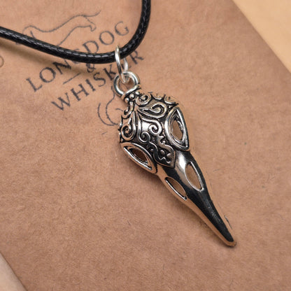 Bird Skull Design 5 Necklace