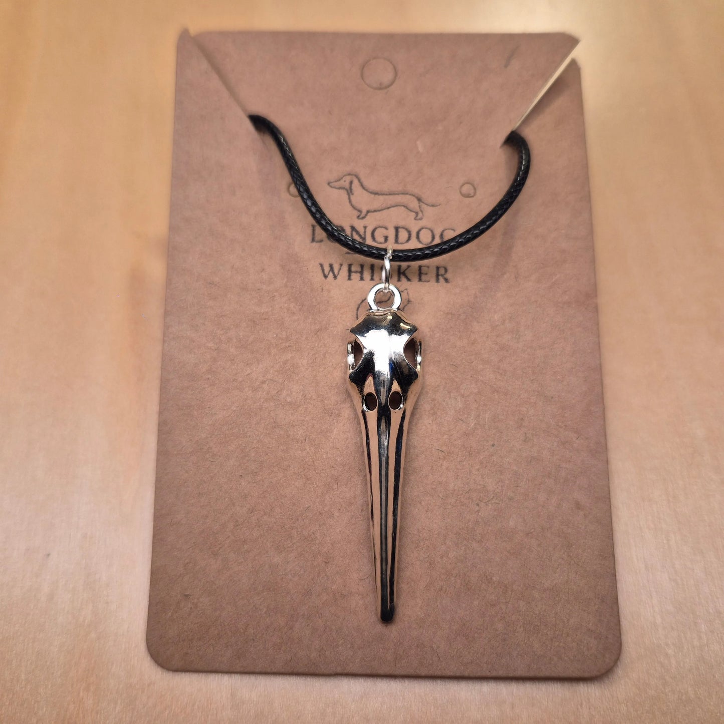 Bird Skull Design 1 Necklace