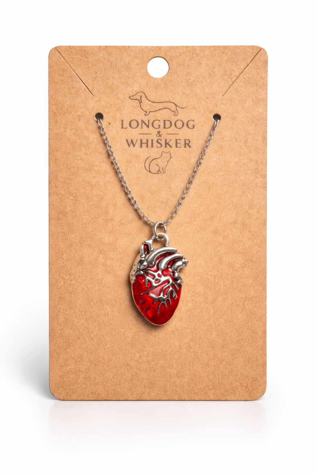 Anatomical Heart Necklace