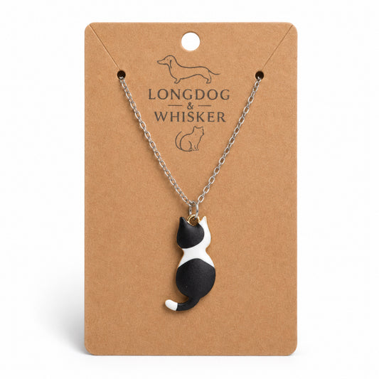 Cat Patches Necklace by Longdog & Whisker
