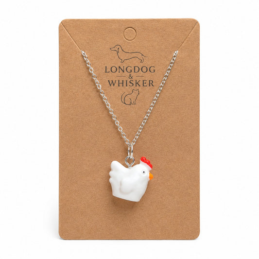 Chicken Necklace by Longdog & Whisker