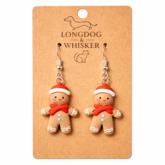 Gingerbread Earrings