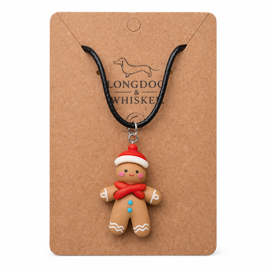 Gingerbread Necklace