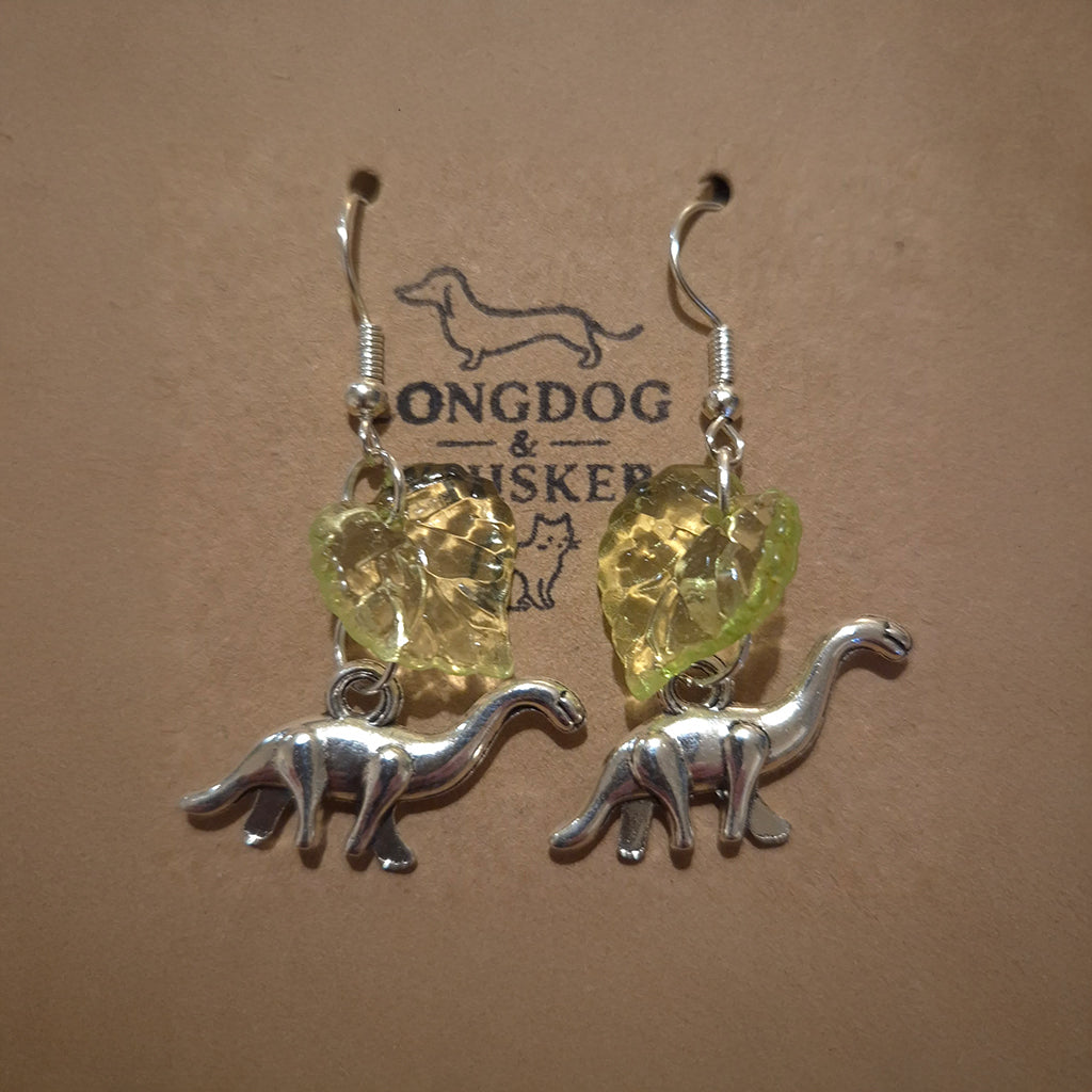 Brontosaurus Earrings