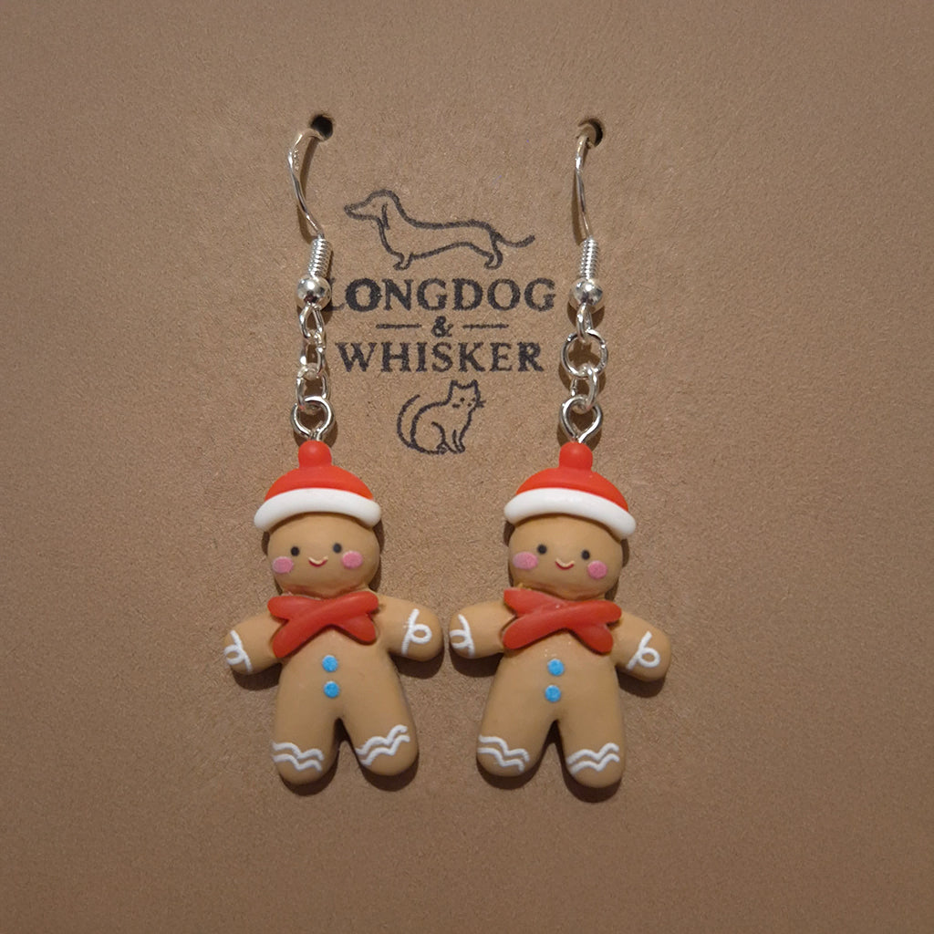 Gingerbread Earrings