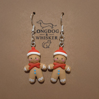 Gingerbread Earrings