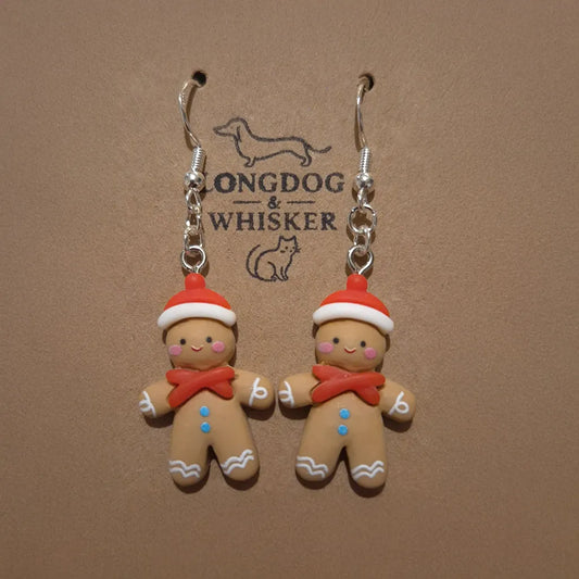 Gingerbread Earrings