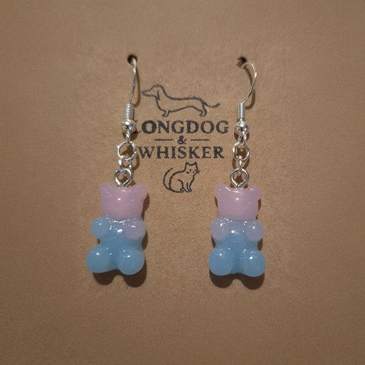 Gummy Bear Earrings - Bubblegum
