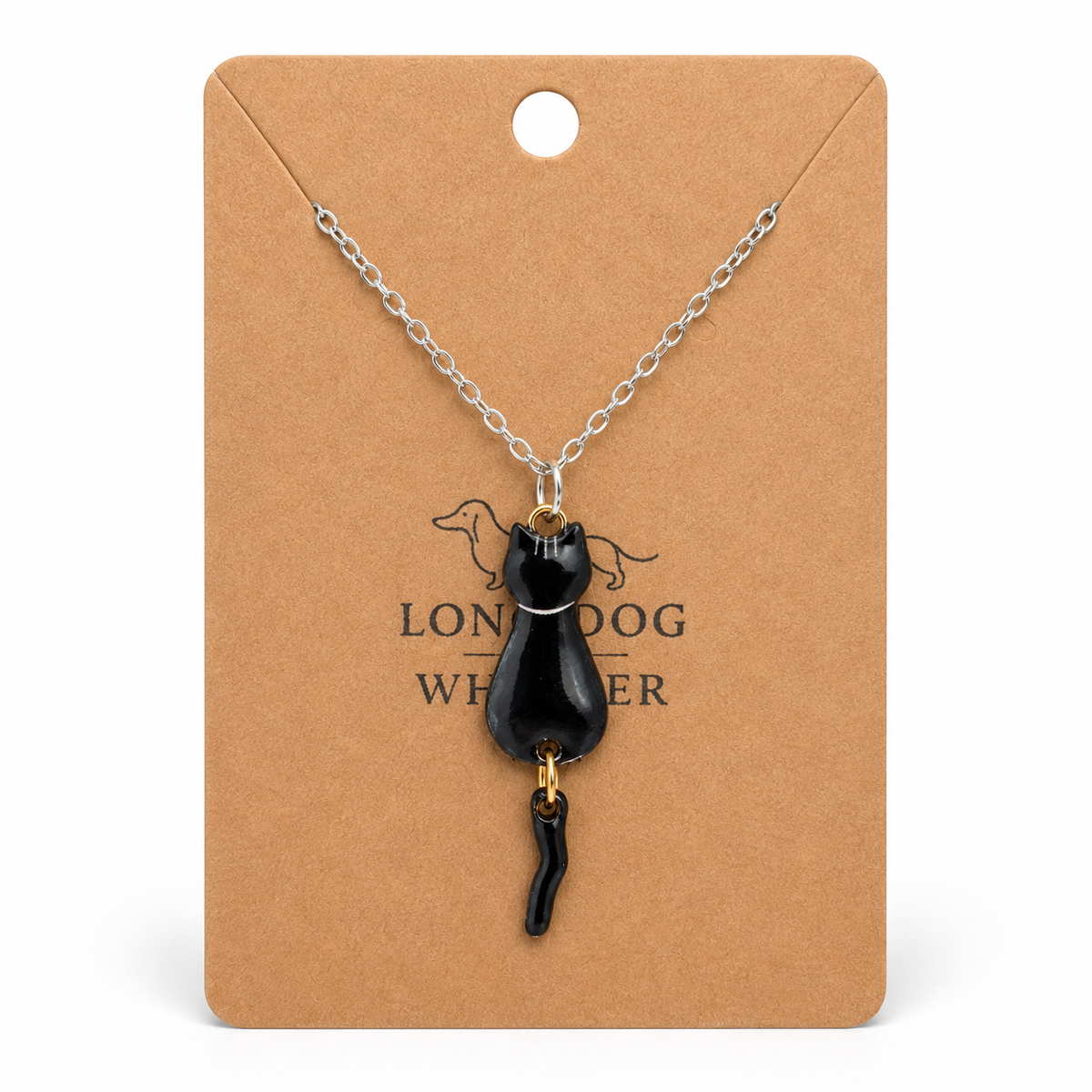 Percy Cat Necklace on Longdog & Whisker product card